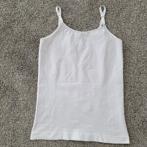 Shapermint Essentials Women's 2XL All Day Every Day Scoop Neck Cami White